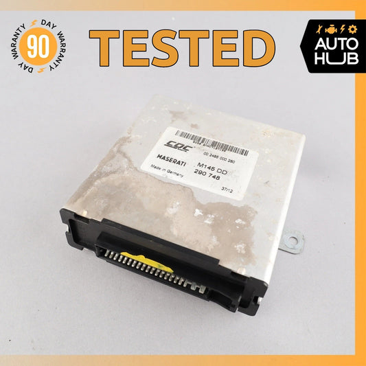 12-19 Maserati GranTurismo S M145 Convertible CDC Suspension Control Module OEM - photo 1