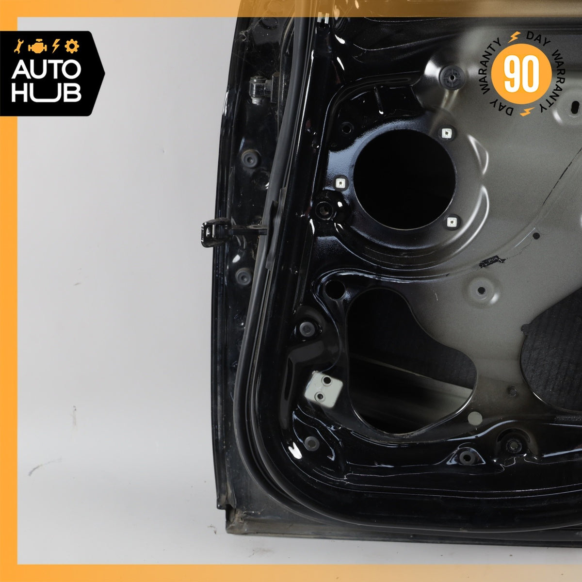 12-18 BMW F30 320i M3 Rear Right Passenger Side Door Shell Black OEM - photo 17