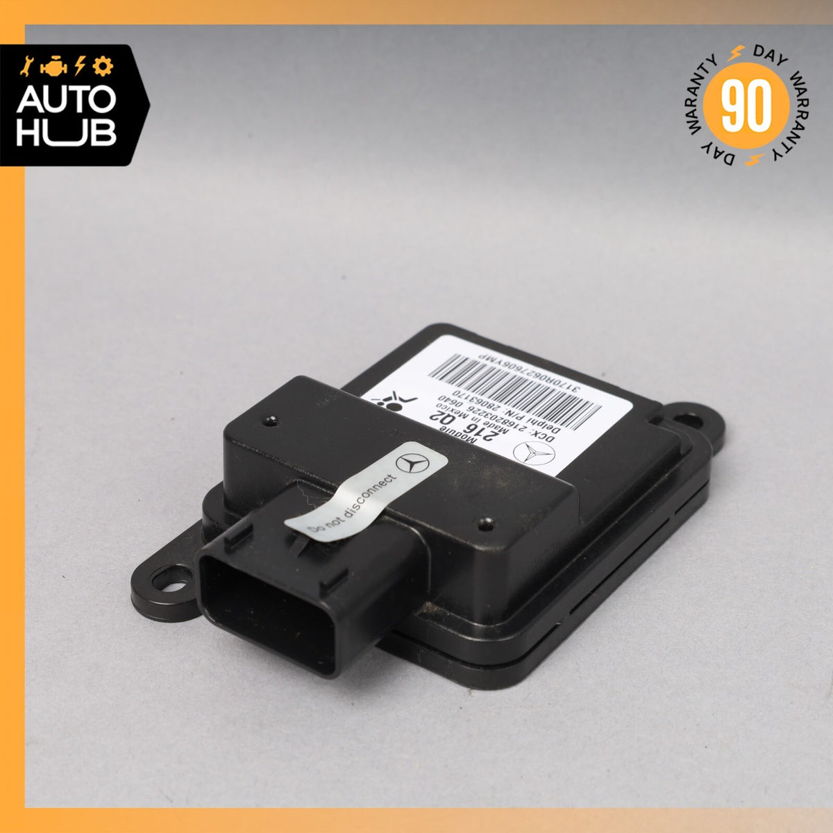 07-10 Mercedes W216 CL550 CL65 AMG Seat Occupancy Control Module 2168203226 OEM - photo 2