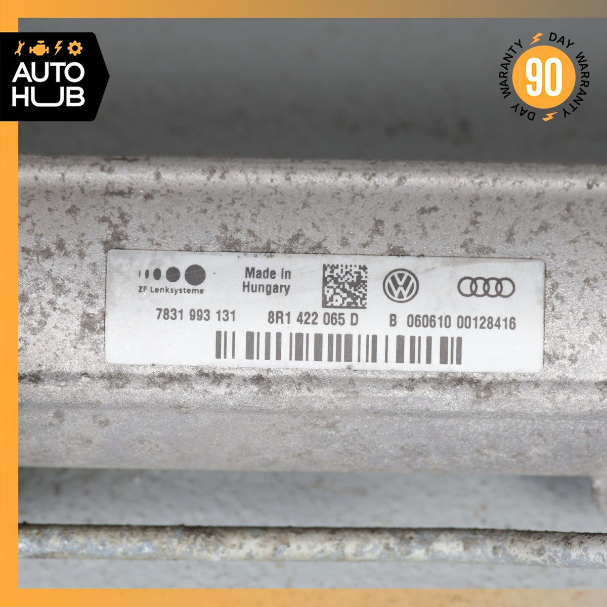 09-12 Audi 8R Q5 Power Steering Rack & Pinion 8R1422065D OEM - photo 10