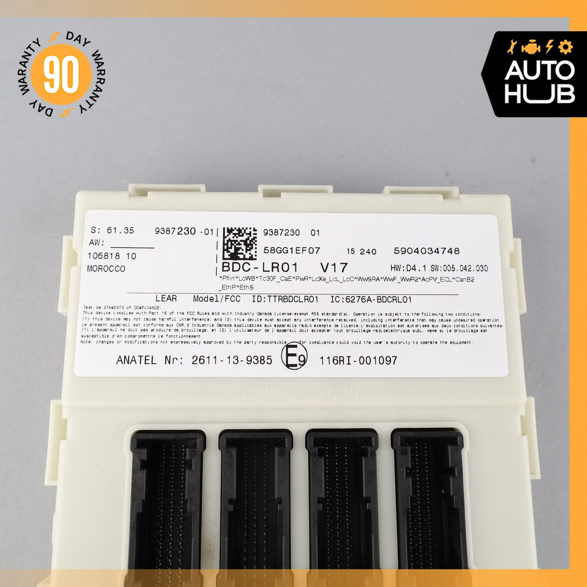 14-21 BMW F15 X5 i3 Front Comfort Body Computer Control Module BCM OEM - photo 9