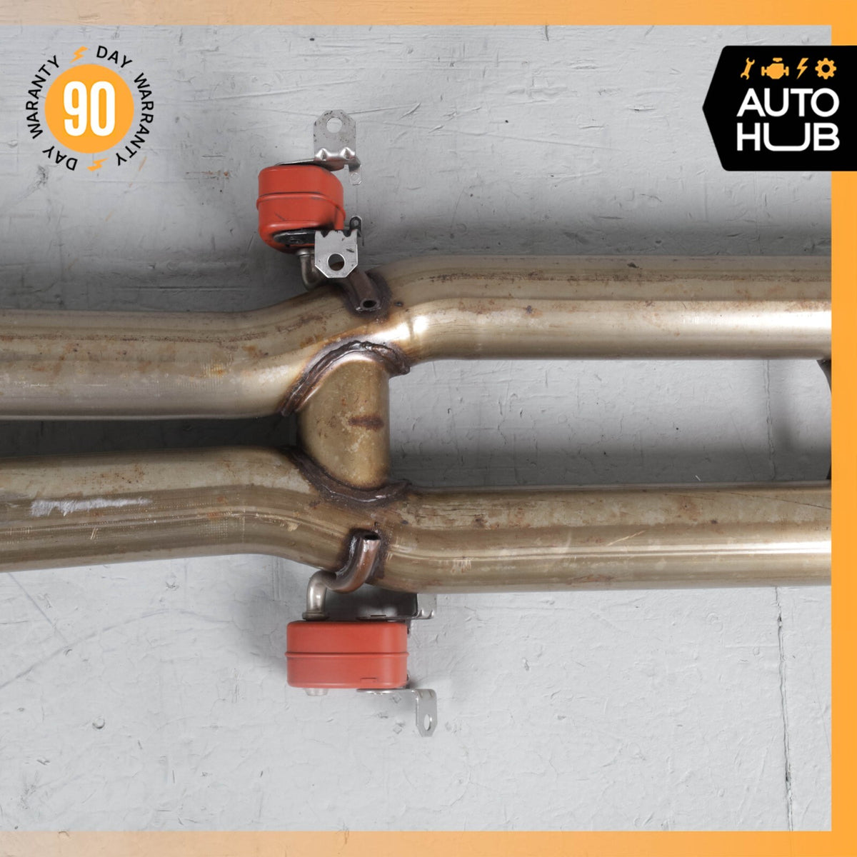 Bentley Continental Flying Spur Middle Exhaust Downpipe Left & Right Side OEM - photo 5
