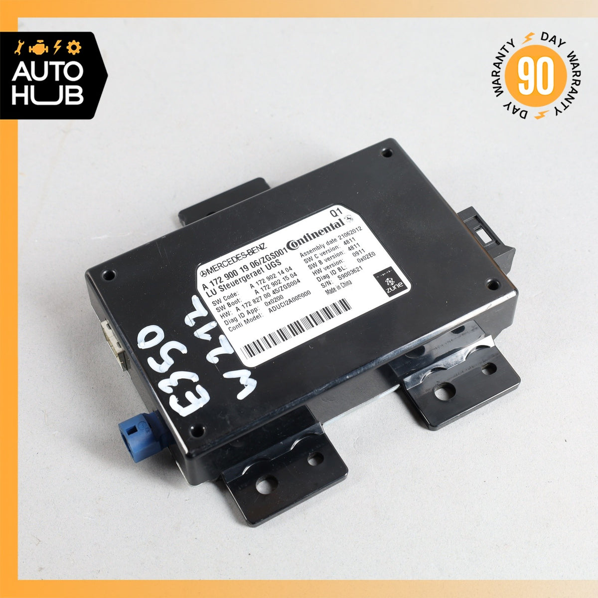 Mercedes W212 E550 C250 GL550 Communication Control Module 1729008206 OEM - photo 2