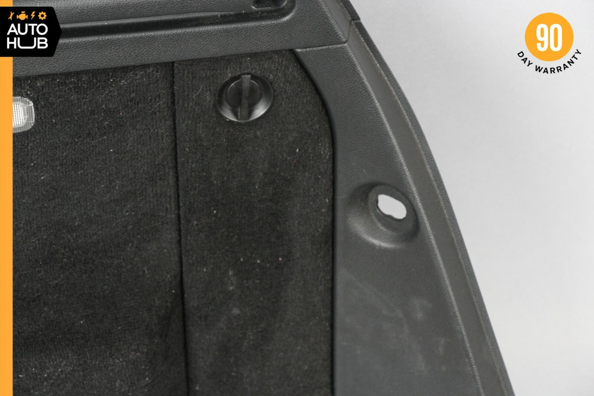 10-15 Mercedes X204 GLK350 GLK250 Right Trunk Compartment Lining Trim Black OEM - photo 4