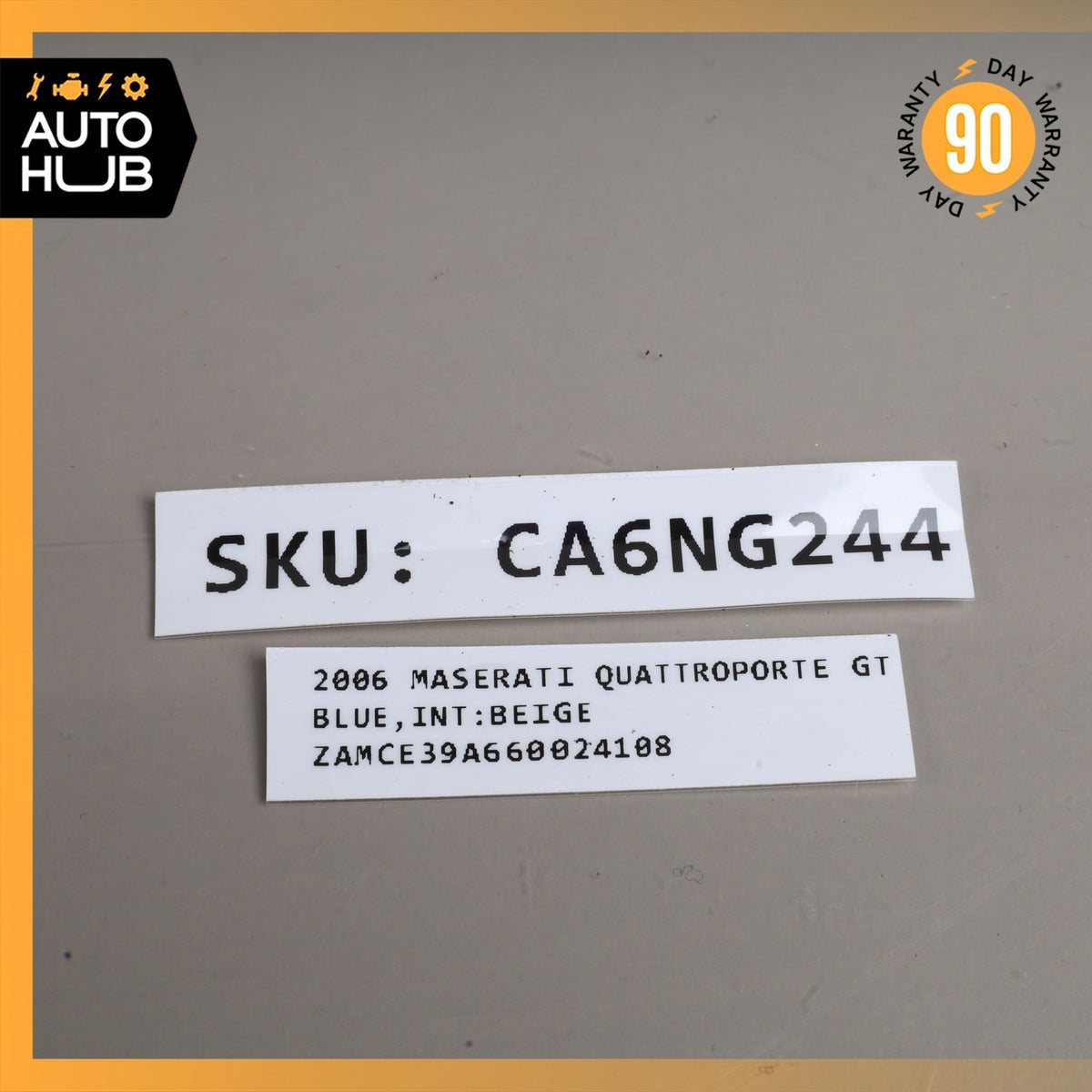 05-07 Maserati Quattroporte M139 F1 Ignition Control Module ECU OEM 84k - photo 7