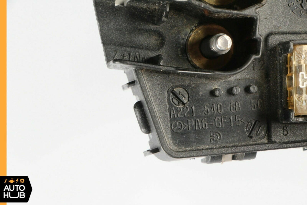 10-14 Mercedes W221 S400 CL63 Front Under Hood Fuse Power Junction Box Relay OEM - photo 6