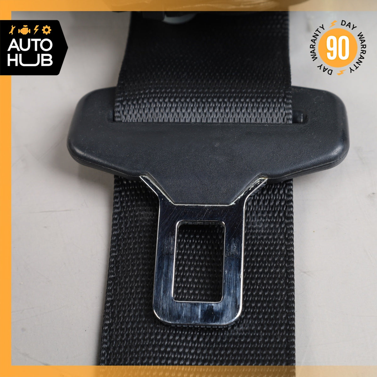 07-09 Mercedes W211 E350 CLS550 E550 Front Left Driver Side Seat Belt Black OEM - photo 4