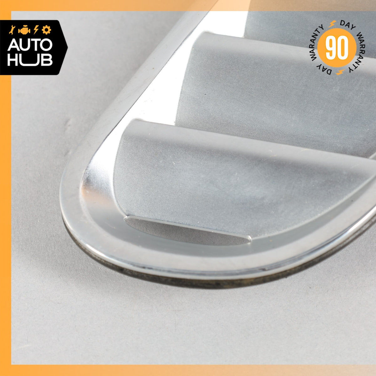 Aston Martin DB9 / Rapide Left Driver Side Hood Vent Grill Chrome OEM 35k - photo 3