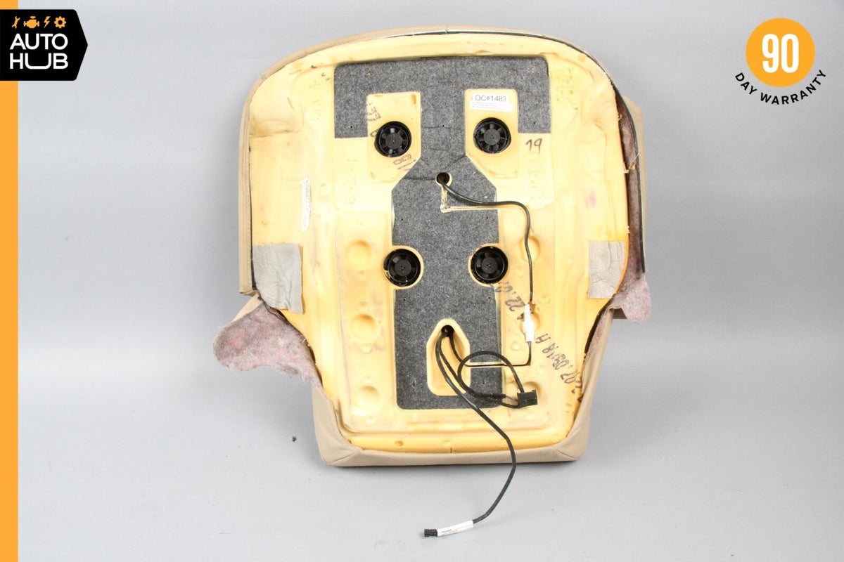 10-13 Mercedes W221 S400 S550 Front Right Seat Cushion Bottom Lower Beige OEM - photo 11