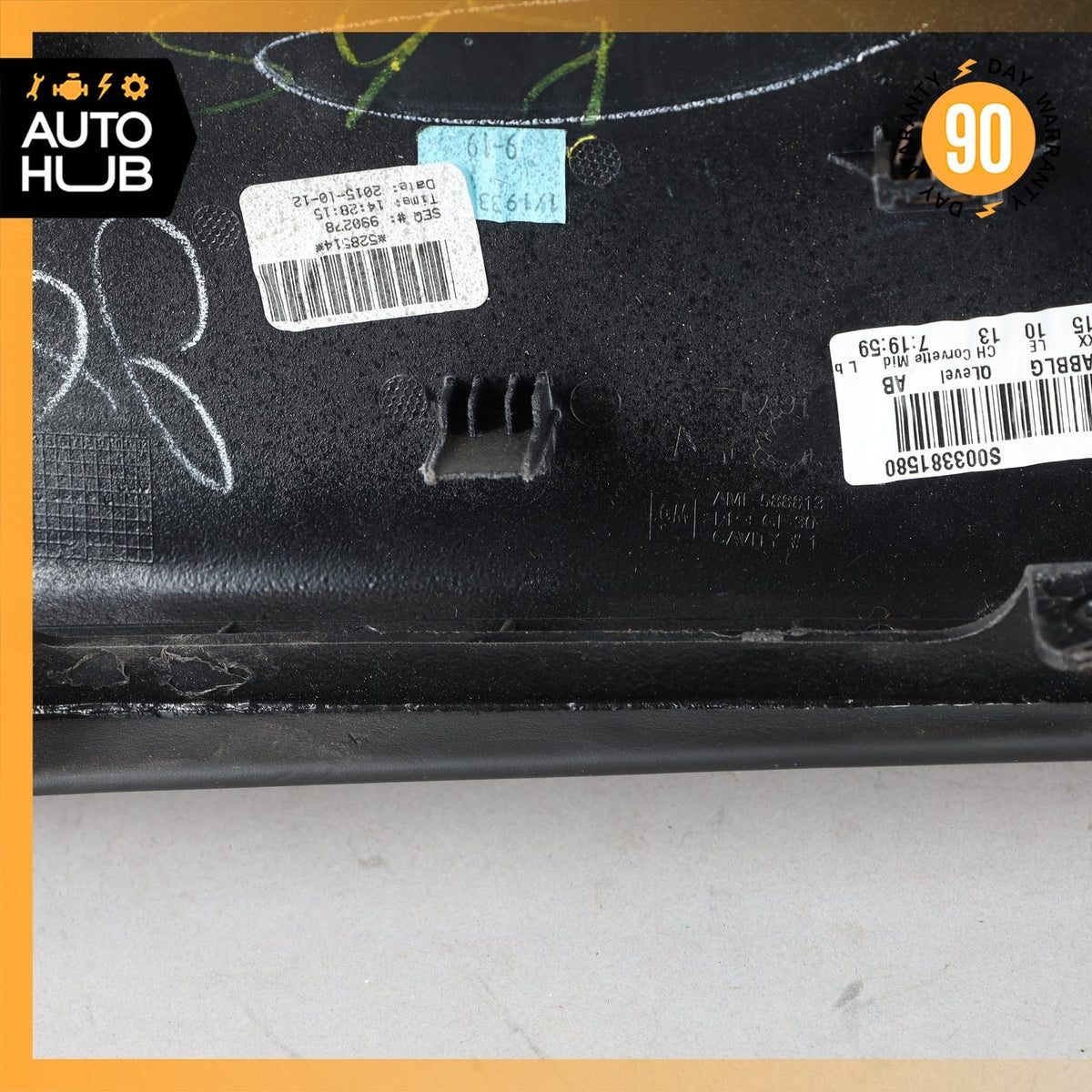 14-19 Chevrolet Corvette C7 Right Side Dashboard Trim Panel OEM - photo 15