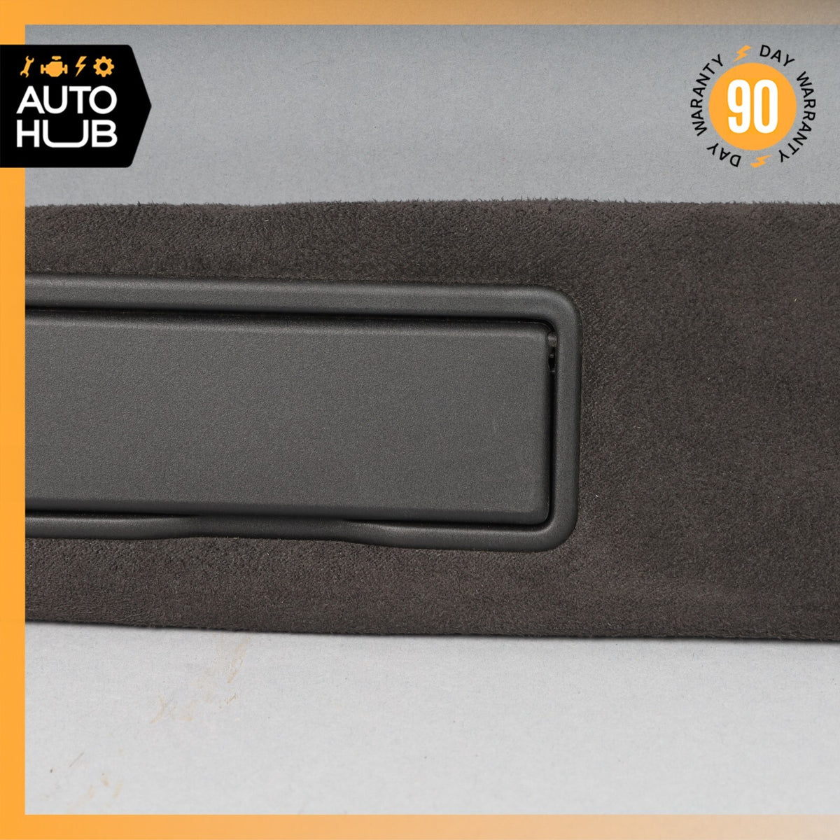 2017 Jaguar X152 F-Type Coupe Left Sun Visor Shade Sunvisor Suede OEM - photo 4
