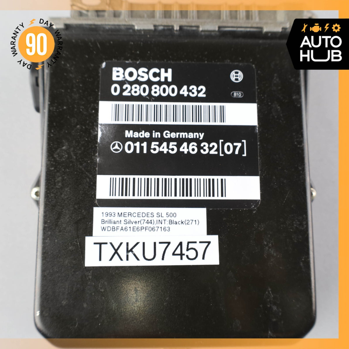 90-93 Mercedes R129 300SL ECU Engine Control Module Unit 0115454632 OEM - photo 8