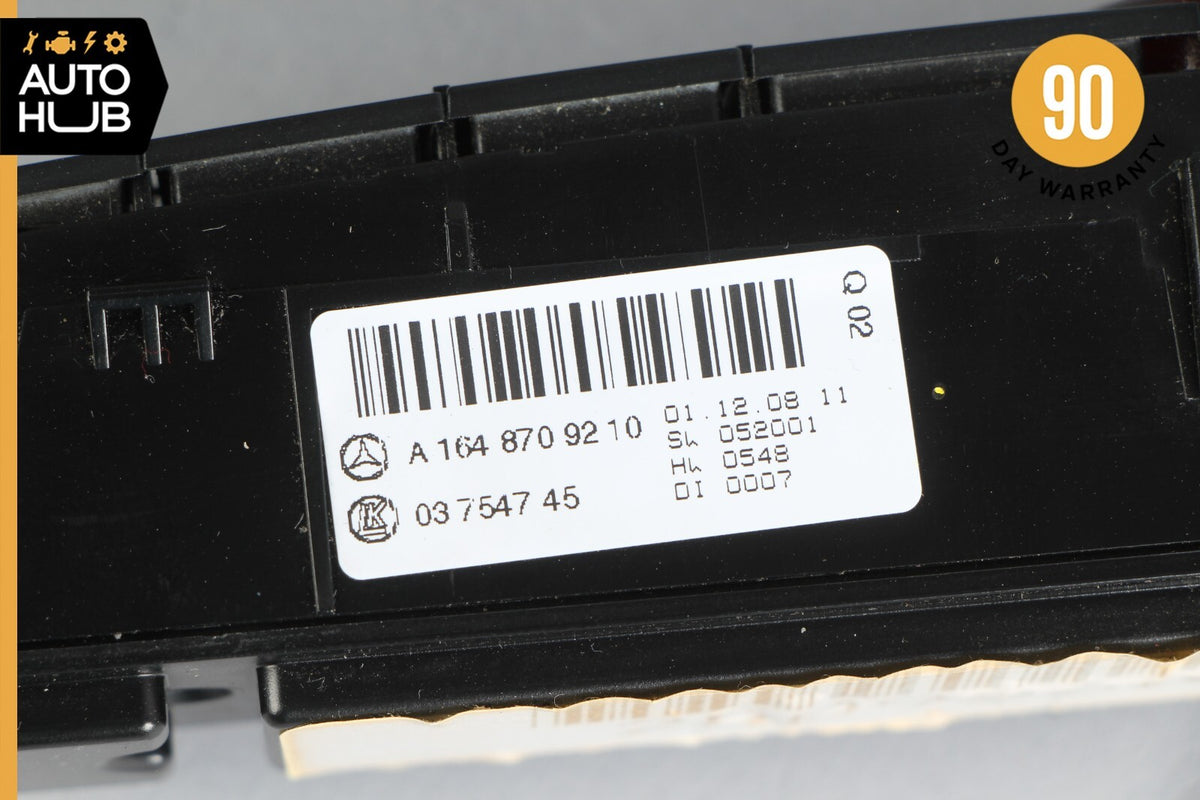 06-12 Mercedes X164 GL450 ML550 Hazard Control Switch Panel 1648709210 OEM - photo 11