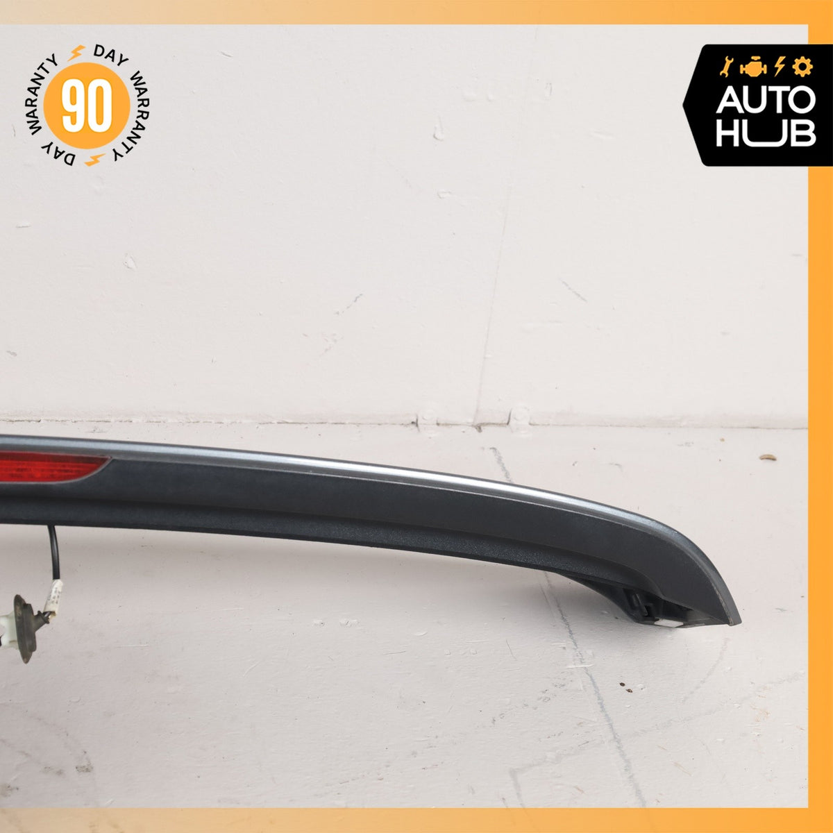 09-17 Audi 8R Q5 SQ5 Trunk Lid Spoiler Wing Black w/ Lamp OEM - photo 8