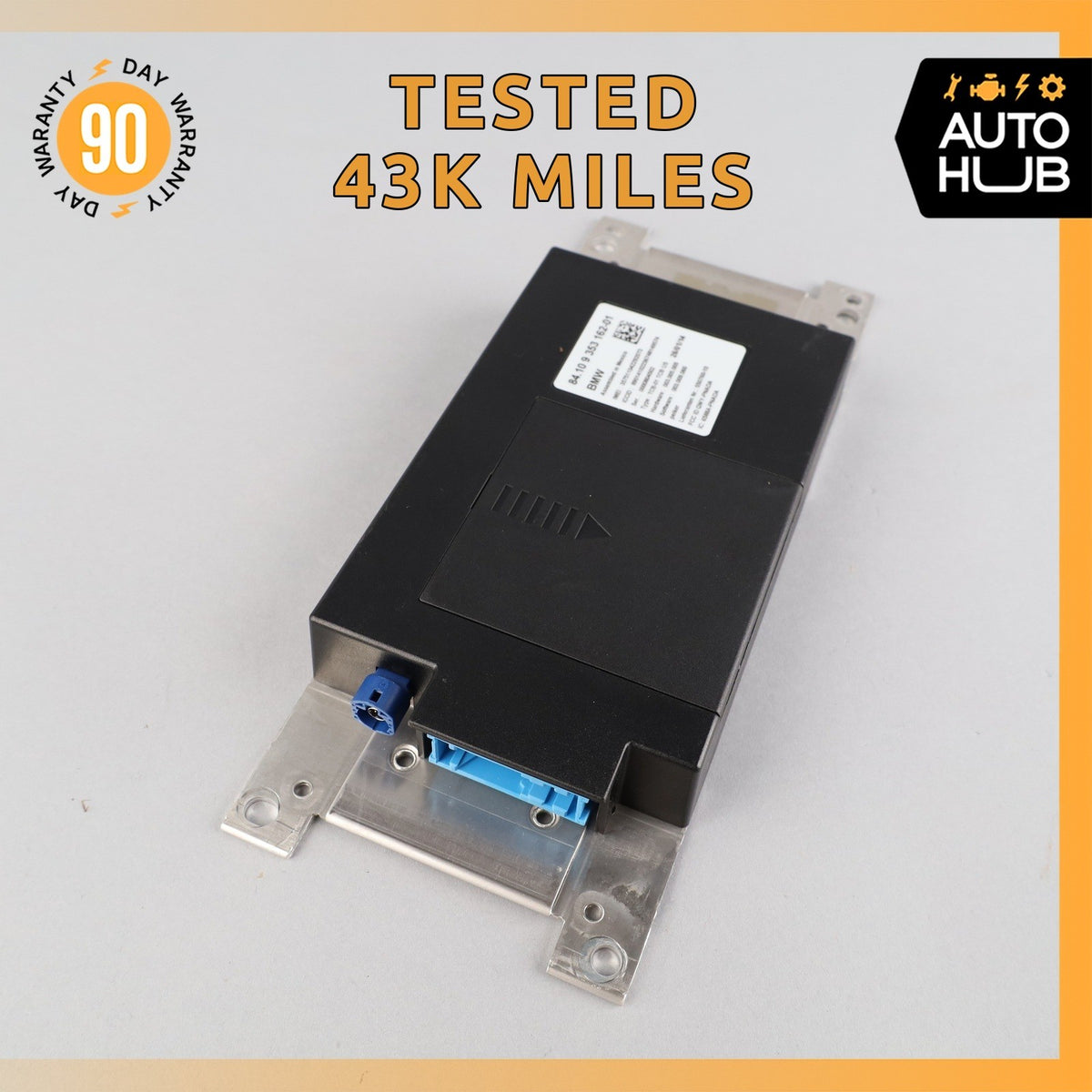 BMW i3 I01 Hybrid Communication Control Module 2447185 OEM 43k - photo 1