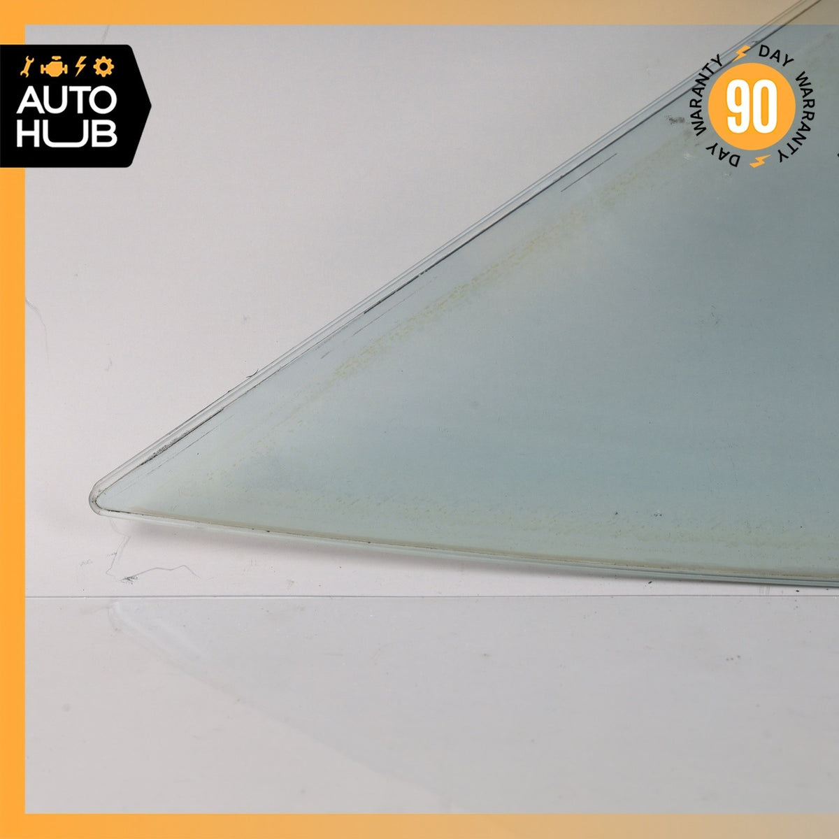 03-10 Bentley Continental GT Front Left Side Door Vent Window Glass OEM - photo 5