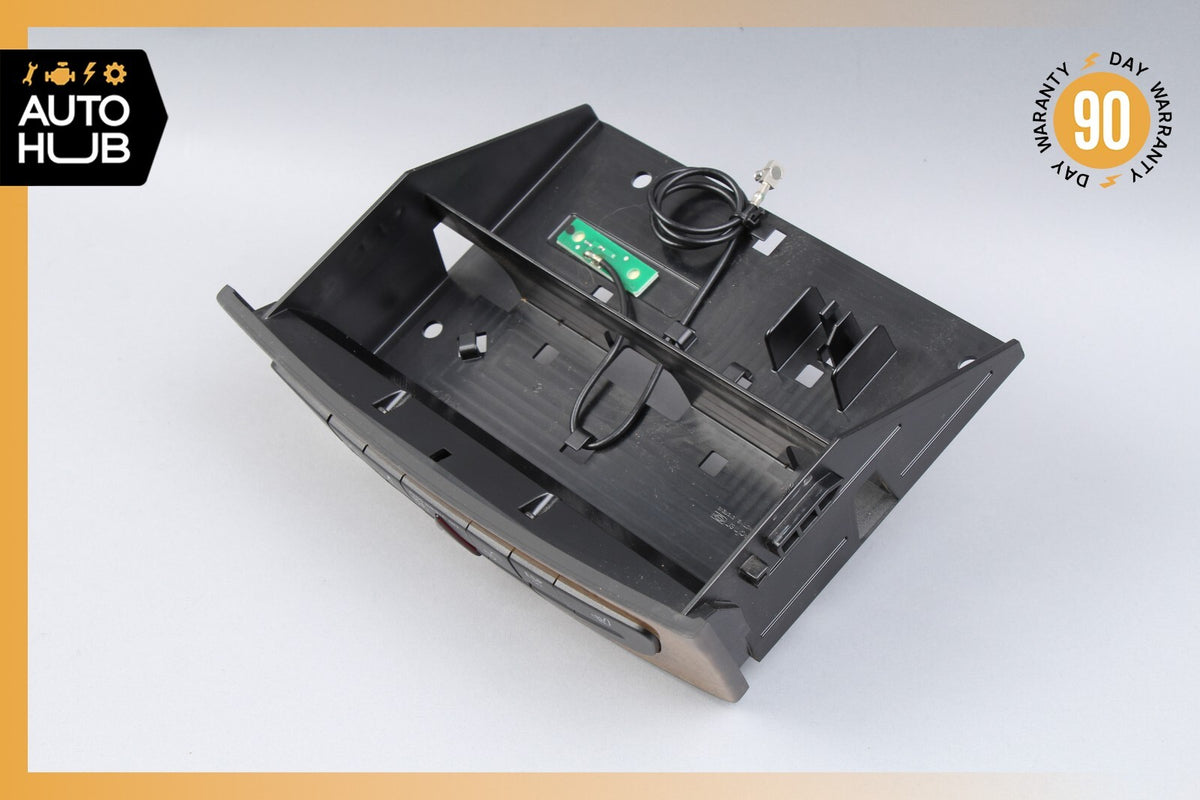 07-09 Mercedes W211 E350 CLS550 E63 AMG Hazard Switch Control Panel Wood OEM - photo 6