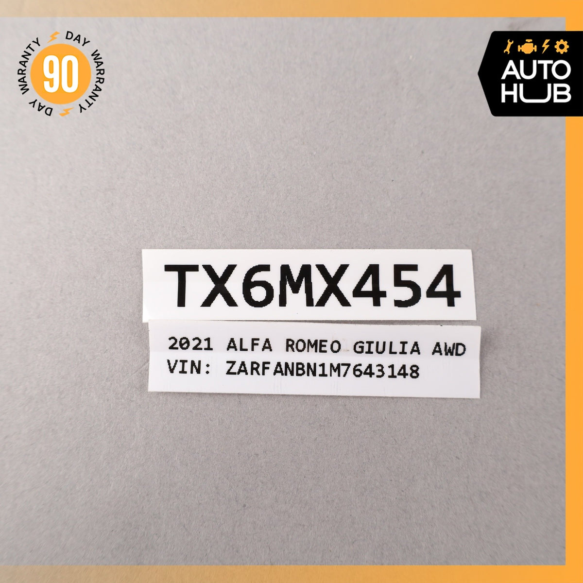 17-23 Alfa Romeo 952 Giulia Rear Bumper Blind Spot Distance Sensor Module OEM - photo 10