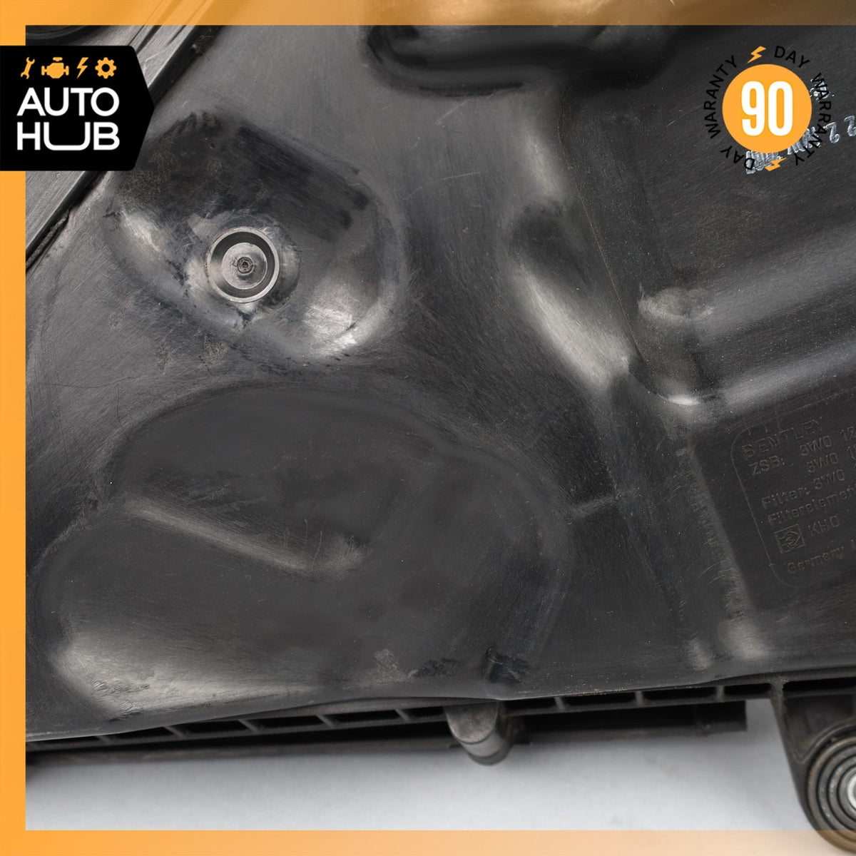 03-13 Bentley Continental GT Left Side Air Intake Cleaner Box OEM - photo 13