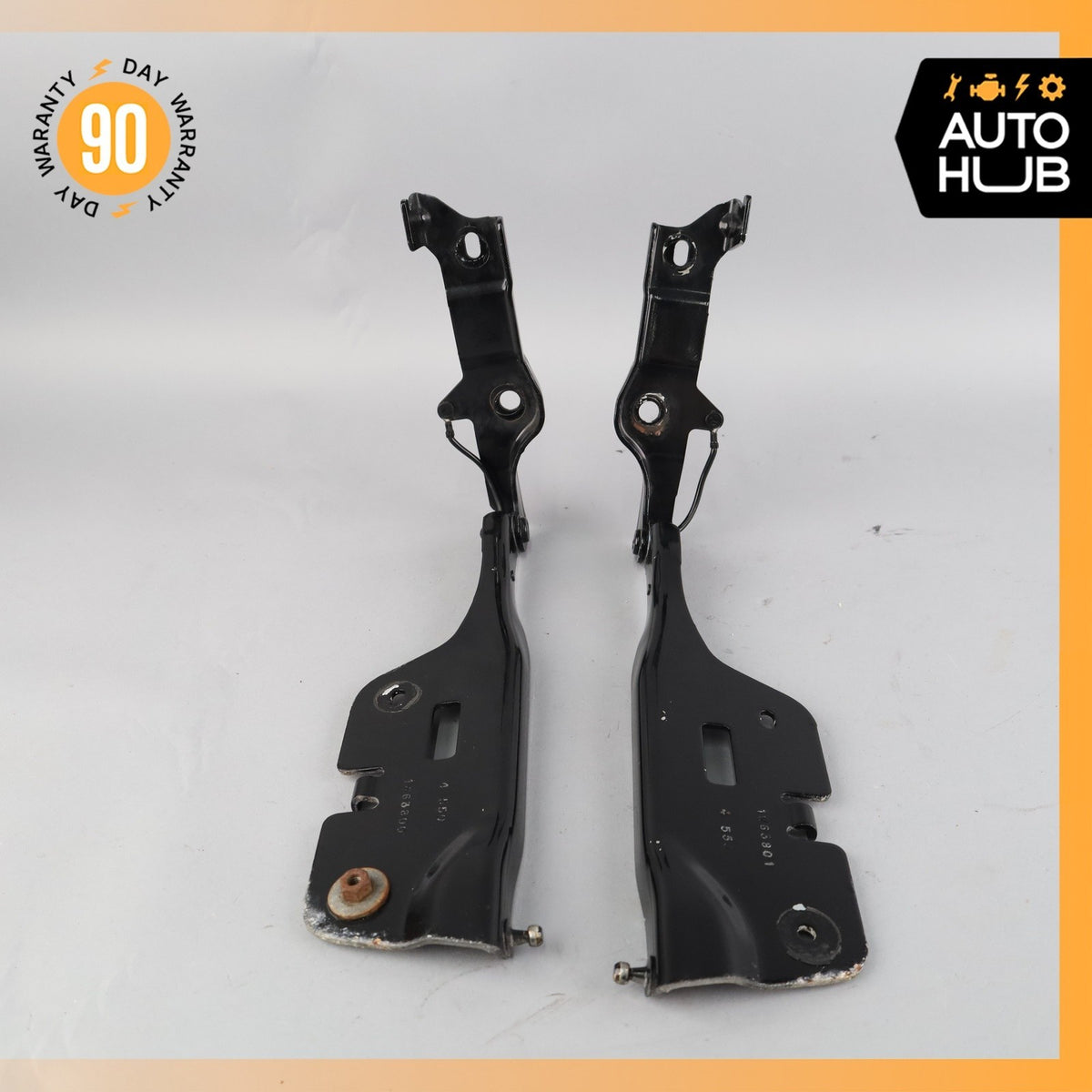 02-05 Ford Thunderbird Front Left & Right Side Hood Hinge Set OEM - photo 5