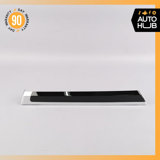 Porsche Cayenne 958 Front Right Door Panel Molding Trim Piano Wood 7P5867410 OEM - photo 1