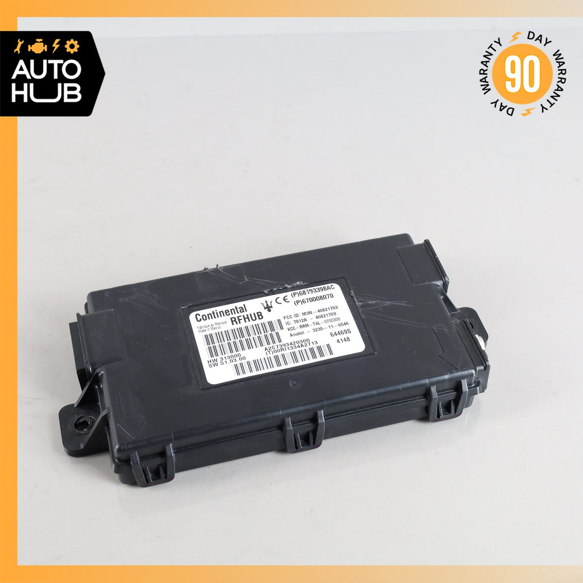 14-17 Maserati Quattroporte M156 SQ4 Keyless Entry RF Hub Control Module ECU OEM - photo 3