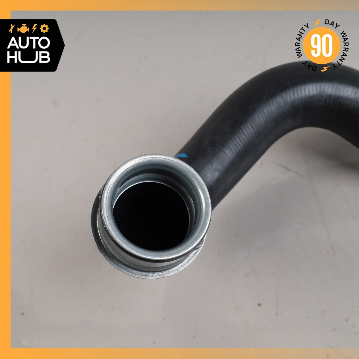 06-09 Mercedes W211 E350 Lower Radiator Cooling Hose Pipe 2115018182 OEM - photo 3