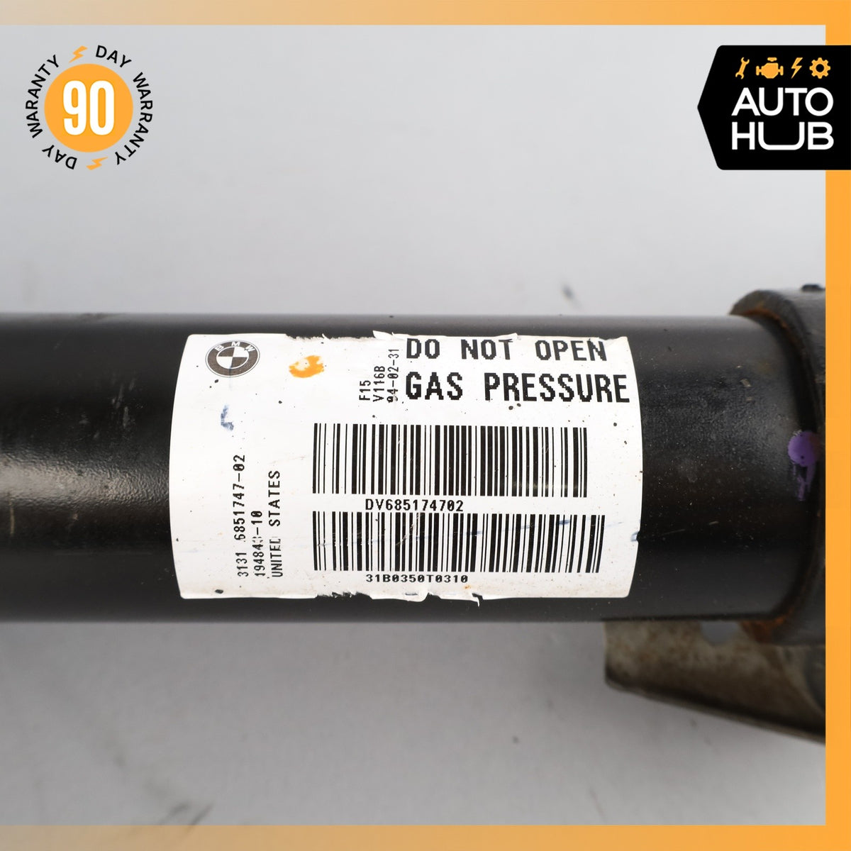 14-19 BMW F15 X5 X6 Front Right Passenger Side Shock Absorber Strut 6851747 OEM - photo 14