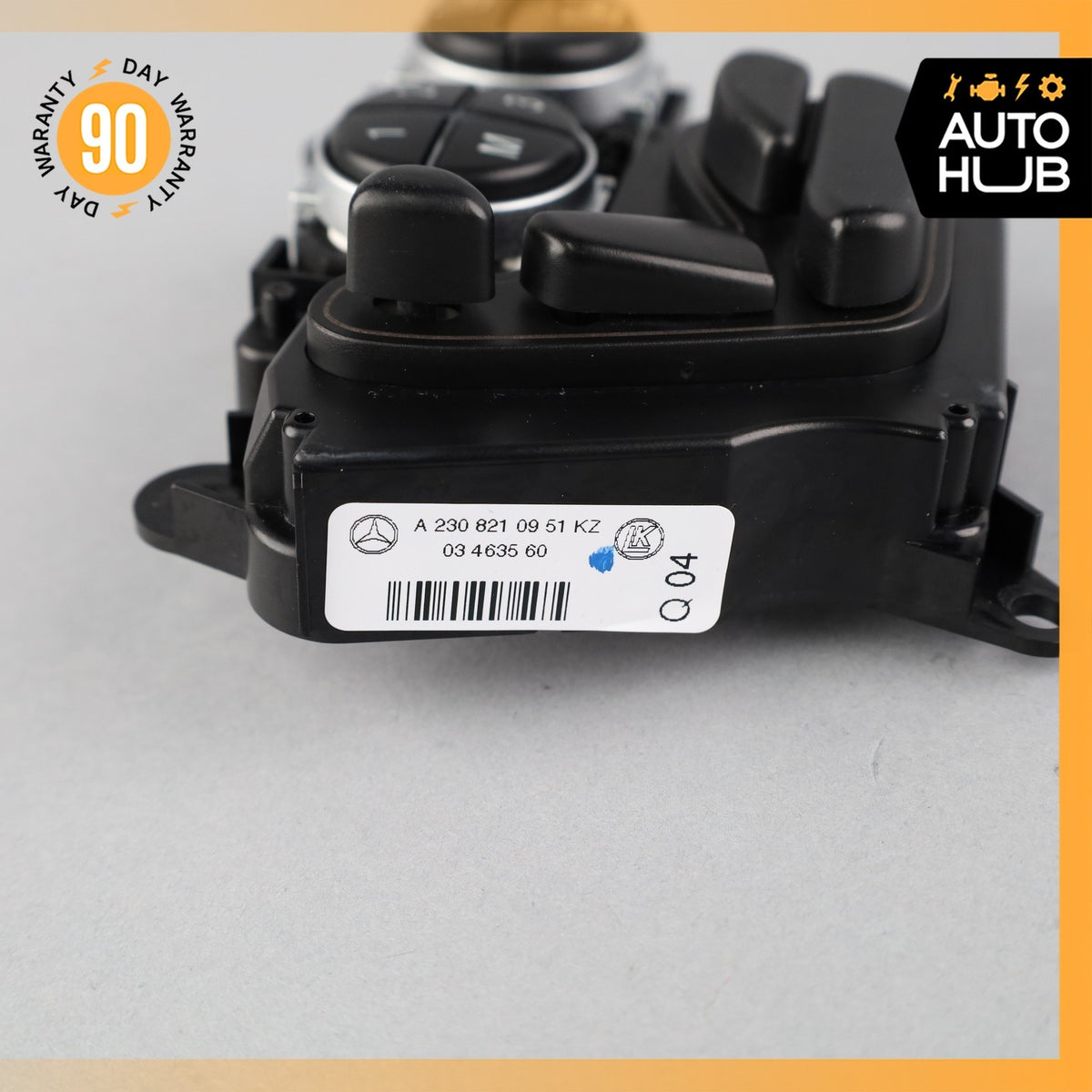 03-08 Mercedes R230 SL500 SL55 AMG Left Side Seat Switch Control Module OEM - photo 7