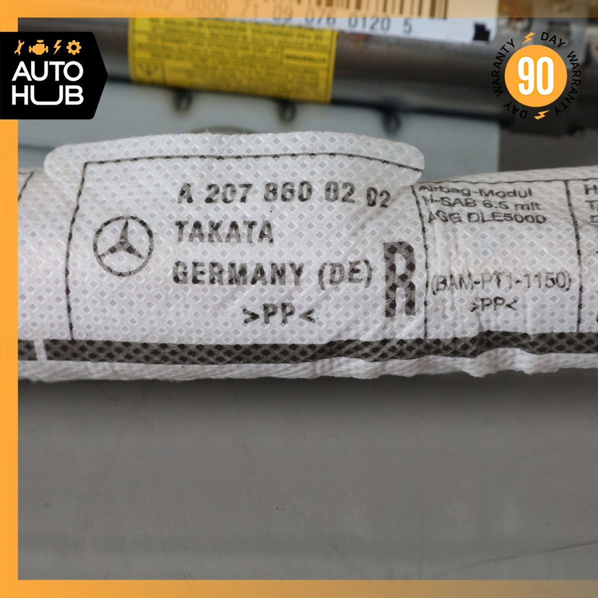 10-17 Mercedes W207 E550 E350 Coupe Roof Curtain Airbag Air Bag Right Side OEM - photo 12