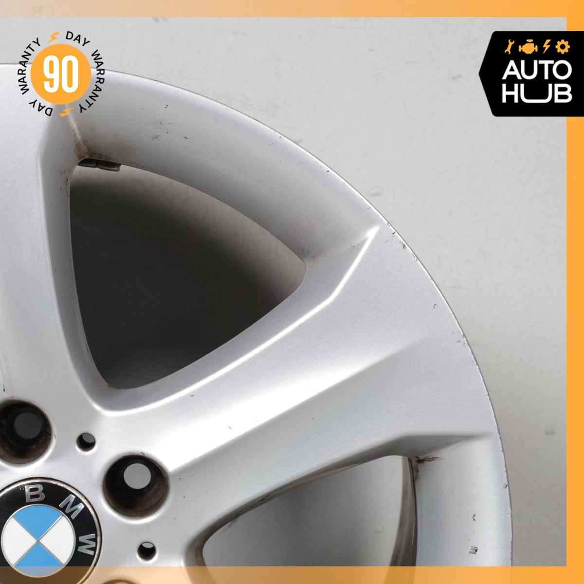 BMW E71 X6 xDrive50i 35i 9 x 19 19" Front Style 258 Wheel Rim Silver 6778586 OEM - photo 3