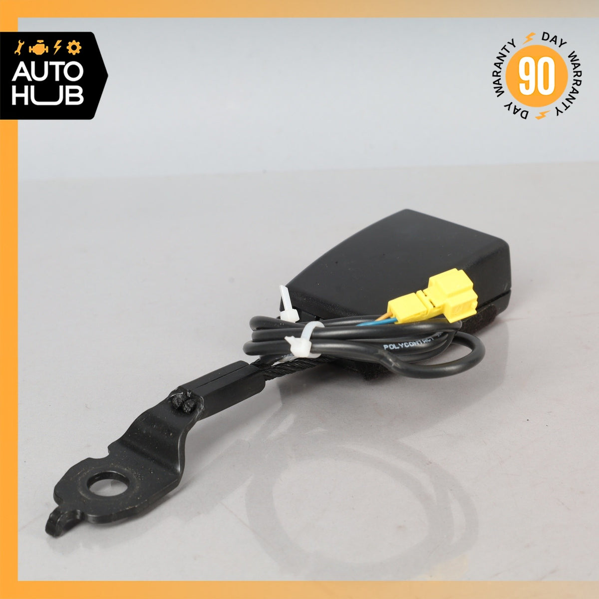 15-18 Mercedes W205 C300 C43 AMG Seat Belt Buckle Front Right or Left Side OEM - photo 5