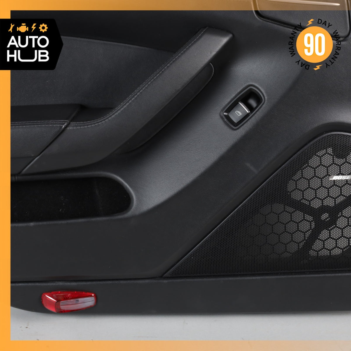 10-16 Porsche Panamera 970 S Rear Left Side Interior Door Panel Leather OEM 70k - photo 6