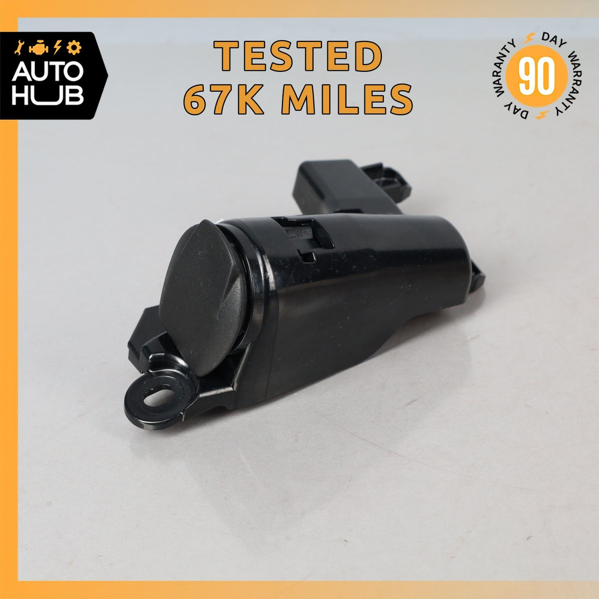 19-23 Mercedes W205 C300 C43 AMG Center Console Power Socket Outlet OEM 67k - photo 1