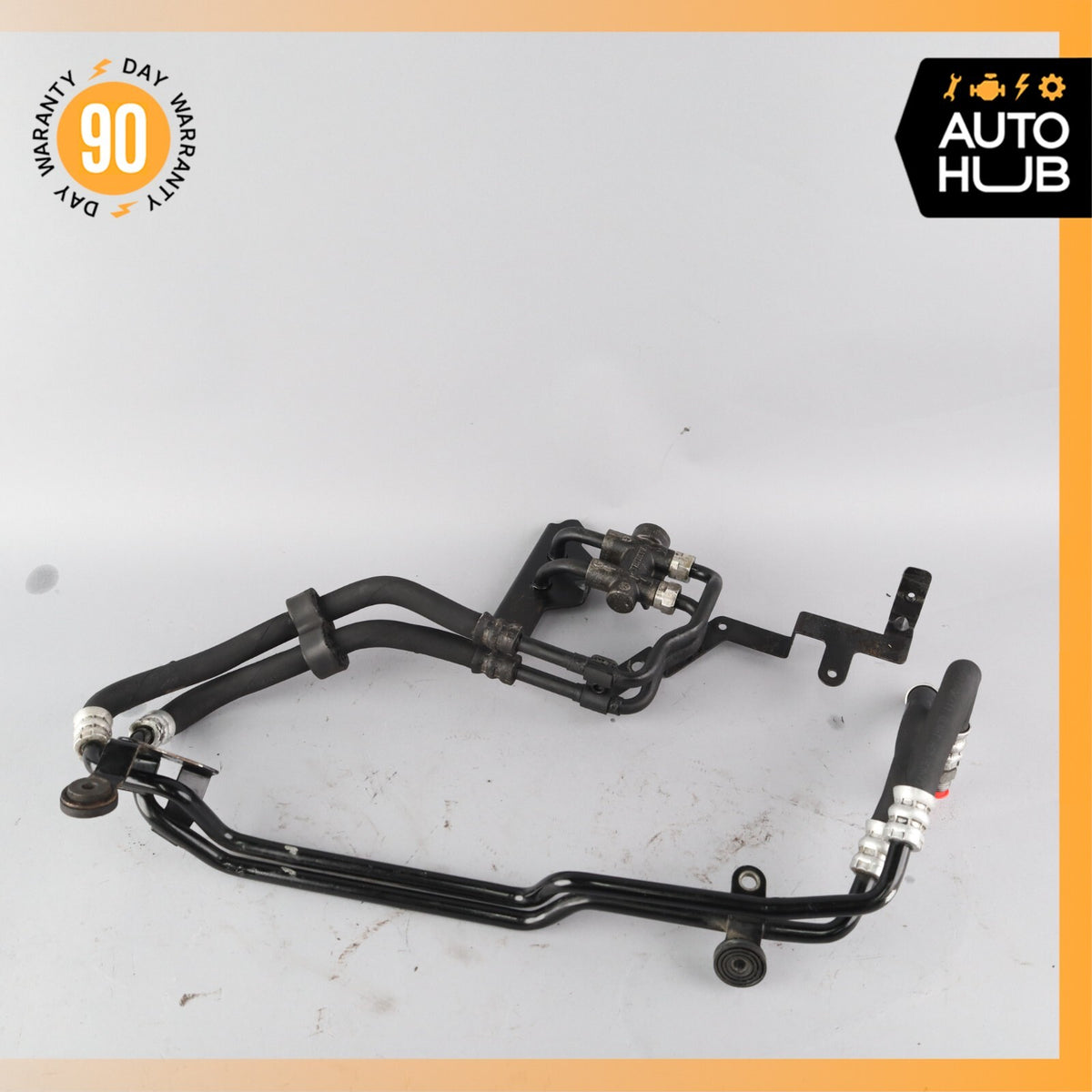 Bentley Continental GT Left Driver Side Transmission Oil Cooler Line OEM 53k - photo 5