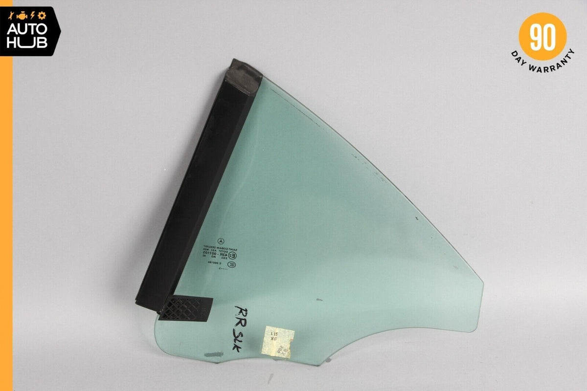 05-11 Mercedes R171 SLK280 SLK350 SLK55 Quarter Window Glass Rear Right Side OEM - photo 6