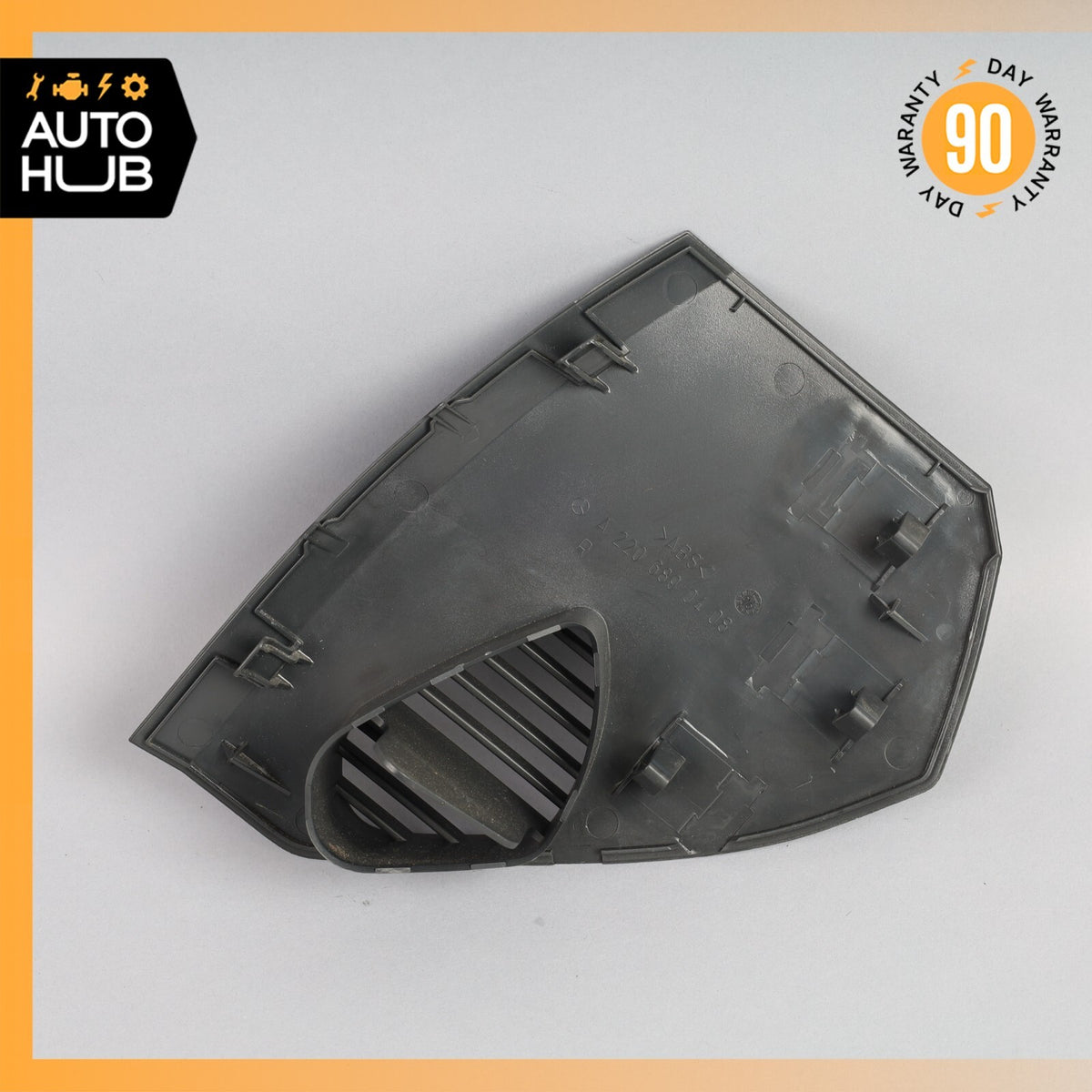 03-06 Mercedes W220 S55 AMG S430 Right Dashboard Dash Board Trim Cover Vent OEM - photo 6