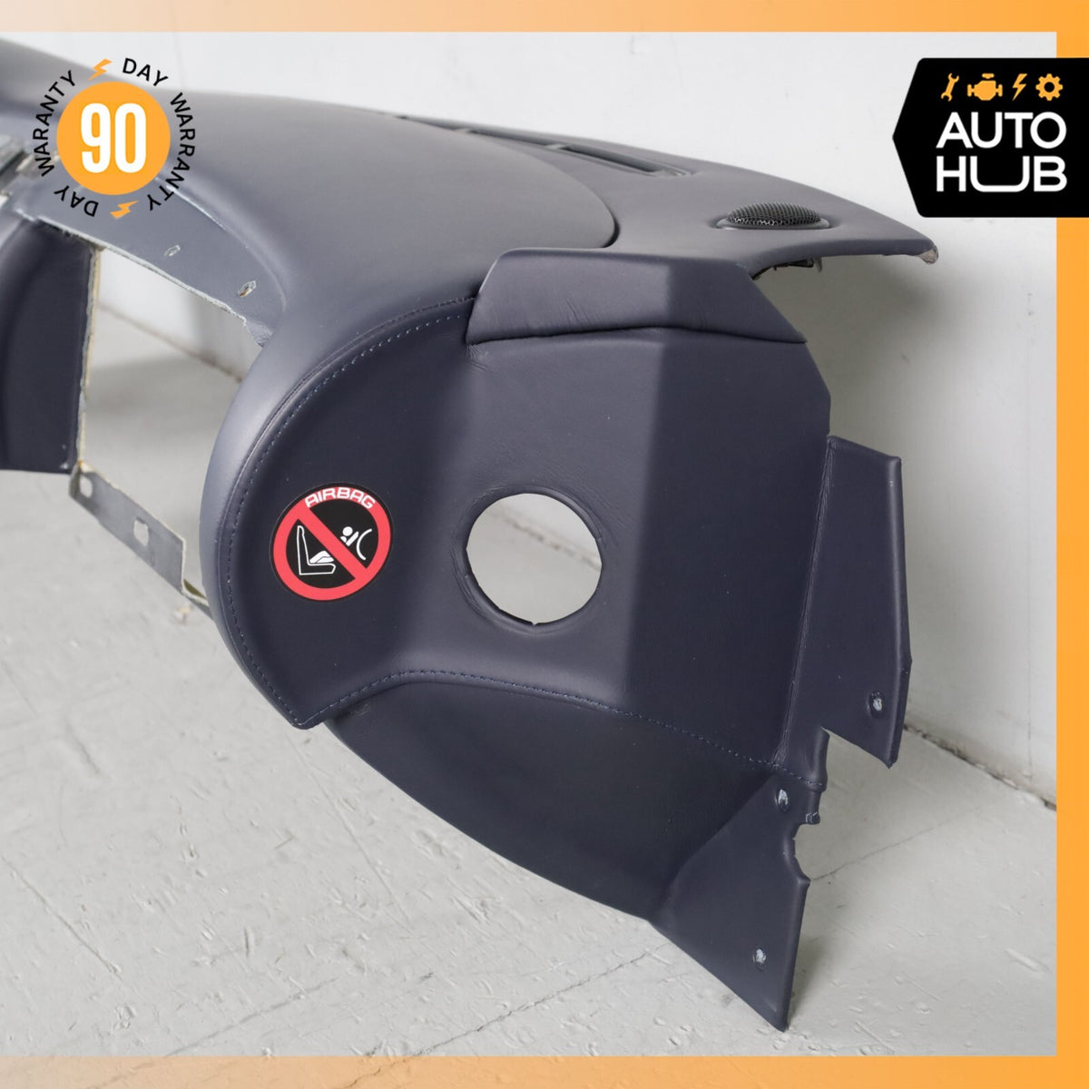 00-04 Aston Martin DB7 Vantage Leather Dashboard Dash Board Panel Blue OEM 23k - photo 13