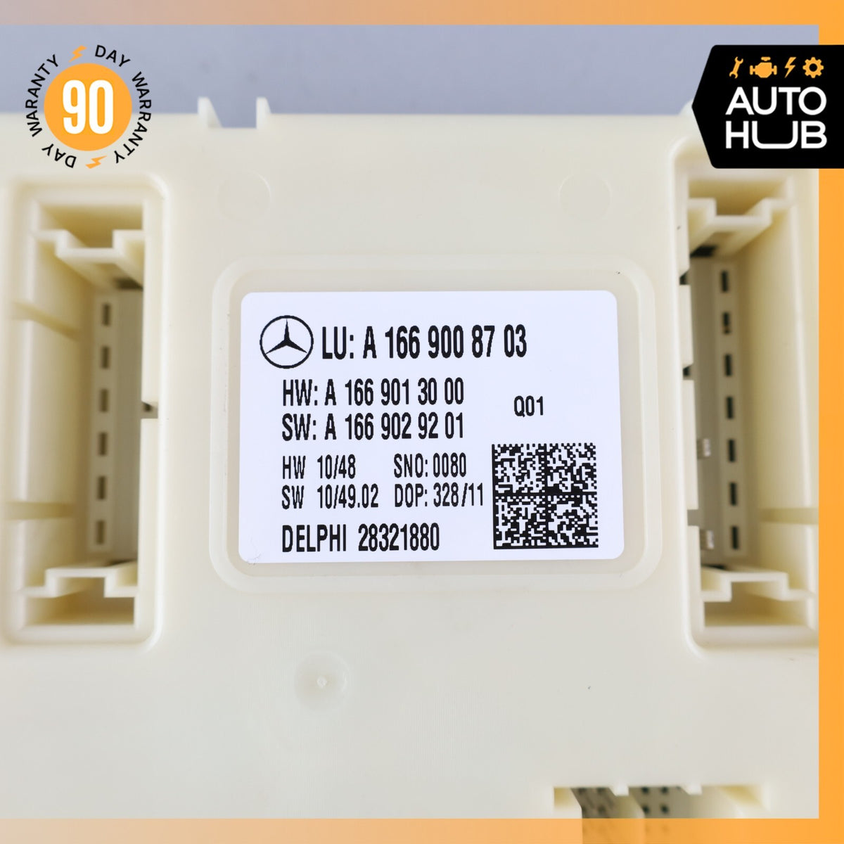 2012 Mercedes W166 ML350 Rear SAM Relay Fuse Box Module OEM - photo 8