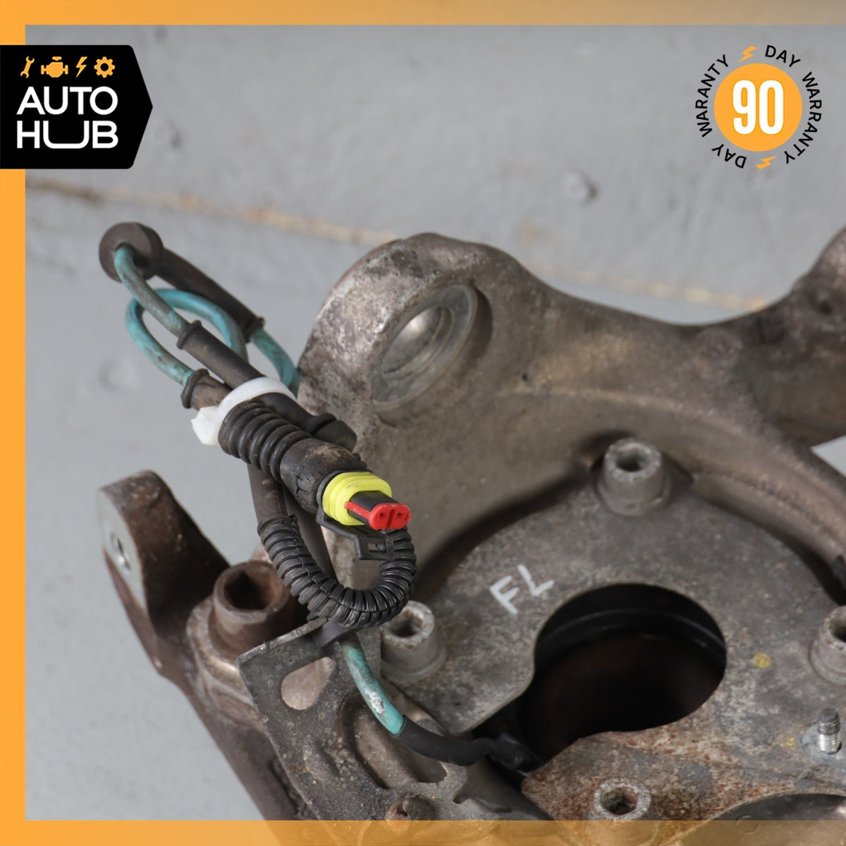 11-19 Maserati GranTurismo M145 Front Left Side Spindle Knuckle Hub OEM - photo 14