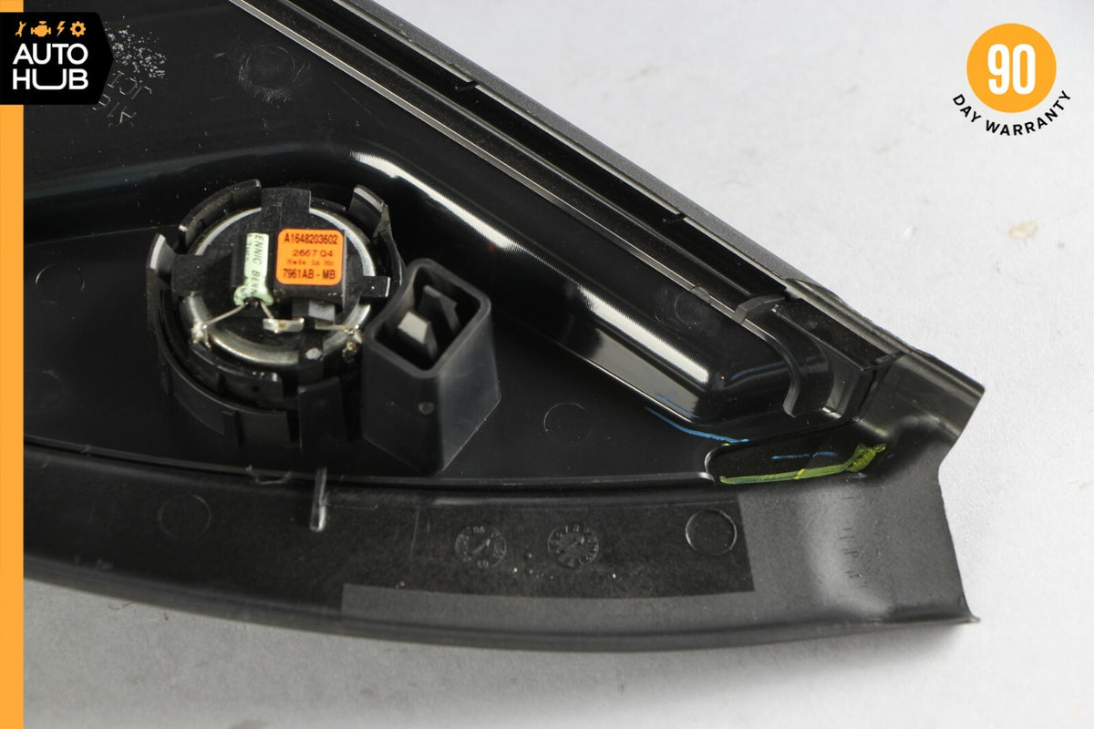 06-12 Mercedes W164 ML63 ML550 Speaker Door Mirror Cover Front Right Side OEM - photo 8