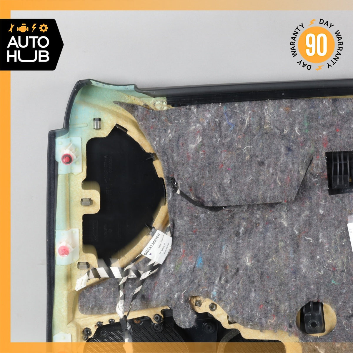 07-09 Mercedes W221 S600 Front Left Driver Side Door Panel Exclusive Black OEM - photo 16