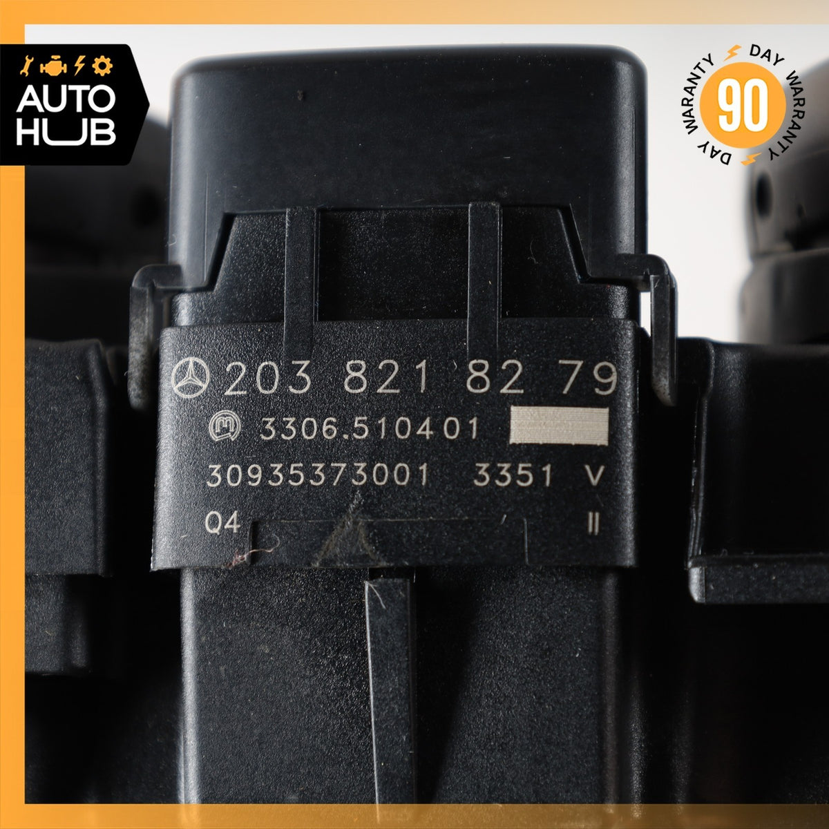 01-04 Mercedes W203 C230 CLK320 Dash Hazard Door Lock ESP Control Switch OEM - photo 11
