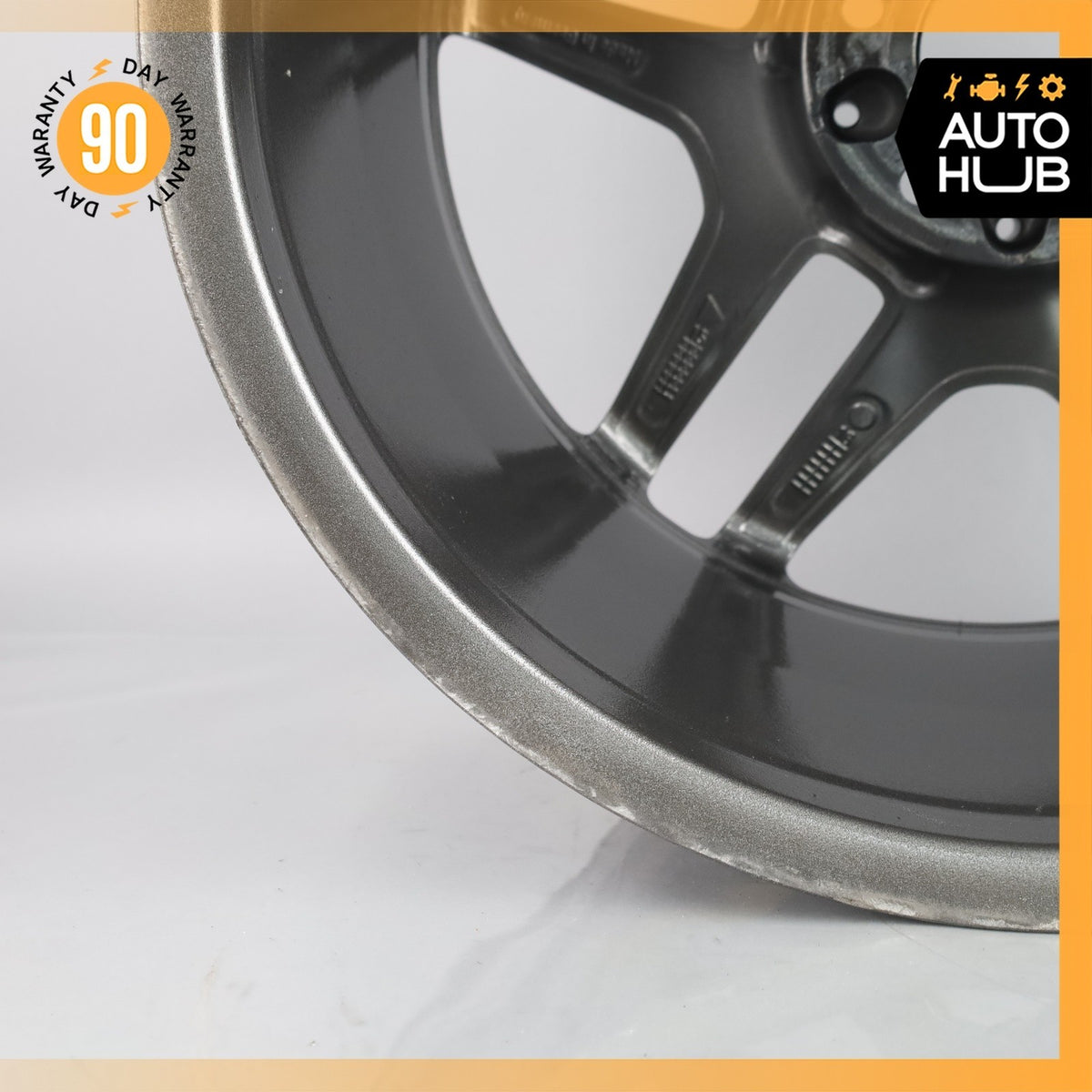 Mercedes W222 S550 S63 AMG 9.5 x 19 19" Rear Wheel Rim 2224010100 OEM - photo 14