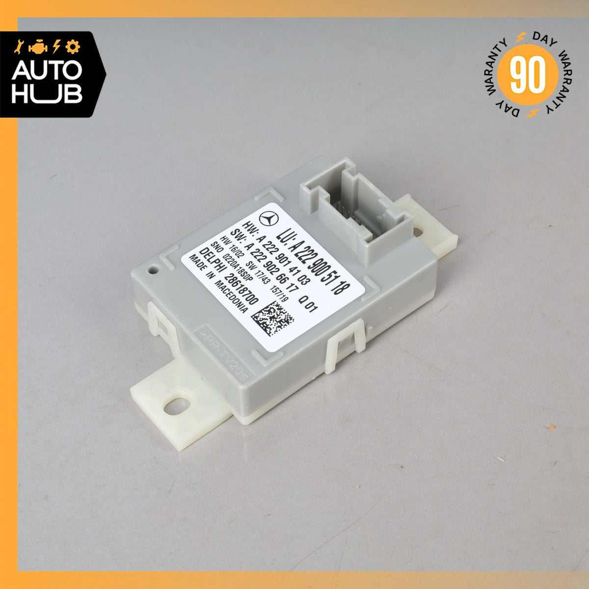 17-23 Mercedes W205 C300 E400 Ambient Lighting Control Module Unit OEM 67k - photo 2