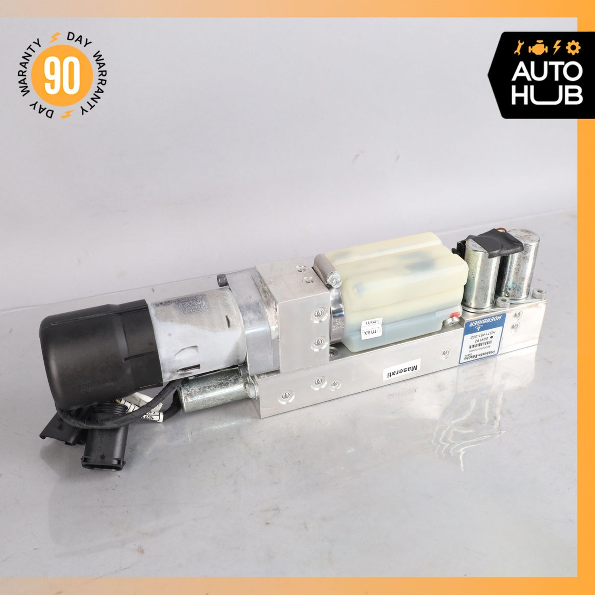 10-19 Maserati GranTurismo S M145 Convertible Top Hydraulic Pump Motor OEM 47k - photo 2