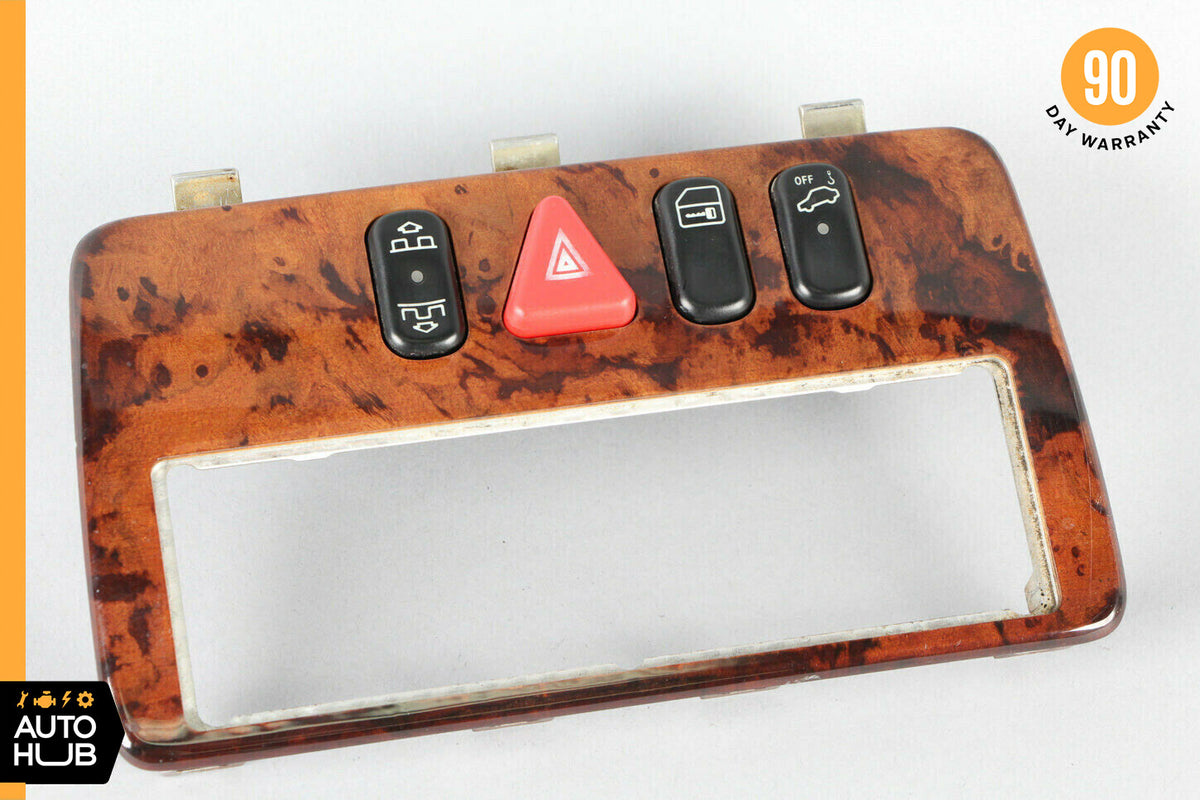 98-02 Mercedes W208 CLK320 CLK430 Center Console Dashboard Control Panel Trim - photo 1