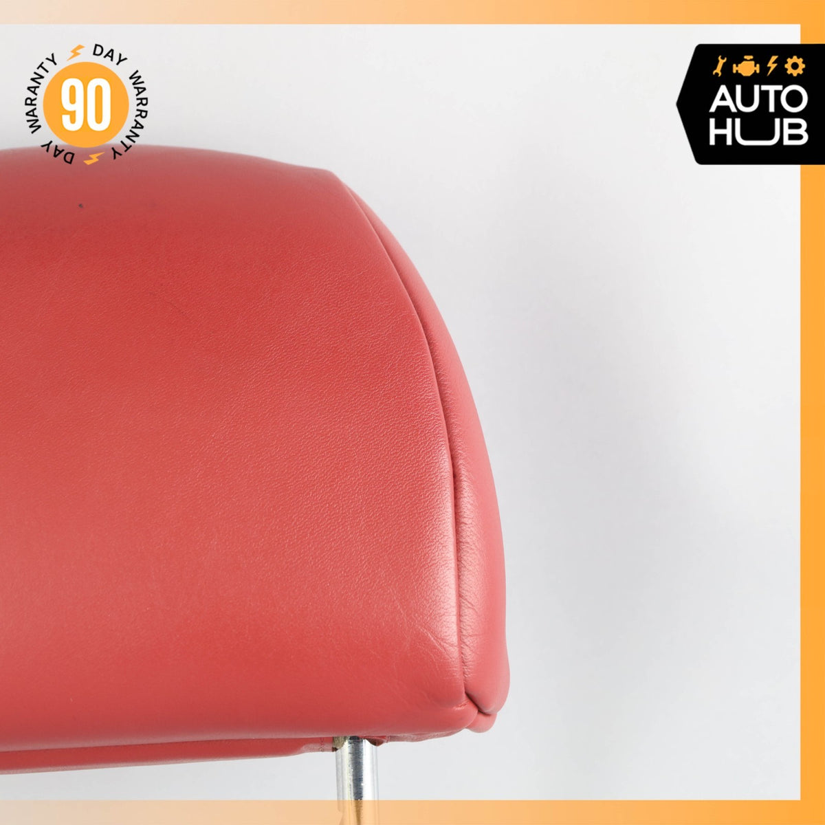 00-04 Aston Martin DB7 Vantage Front Left or Right Seat Headrest Red OEM 35k - photo 8