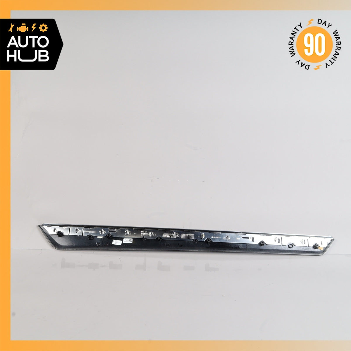 14-16 Mercedes W212 E350 E550 Rear Left Door Panel Bezel Trim Wood OEM 75k - photo 10