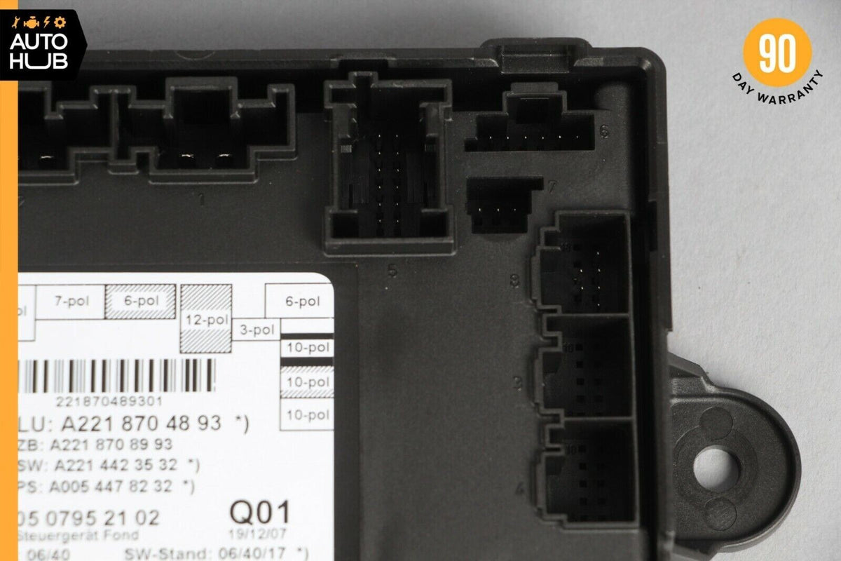 07-13 Mercedes W221 S550 S400 Rear Right or Left Side Door Control Module OEM - photo 9